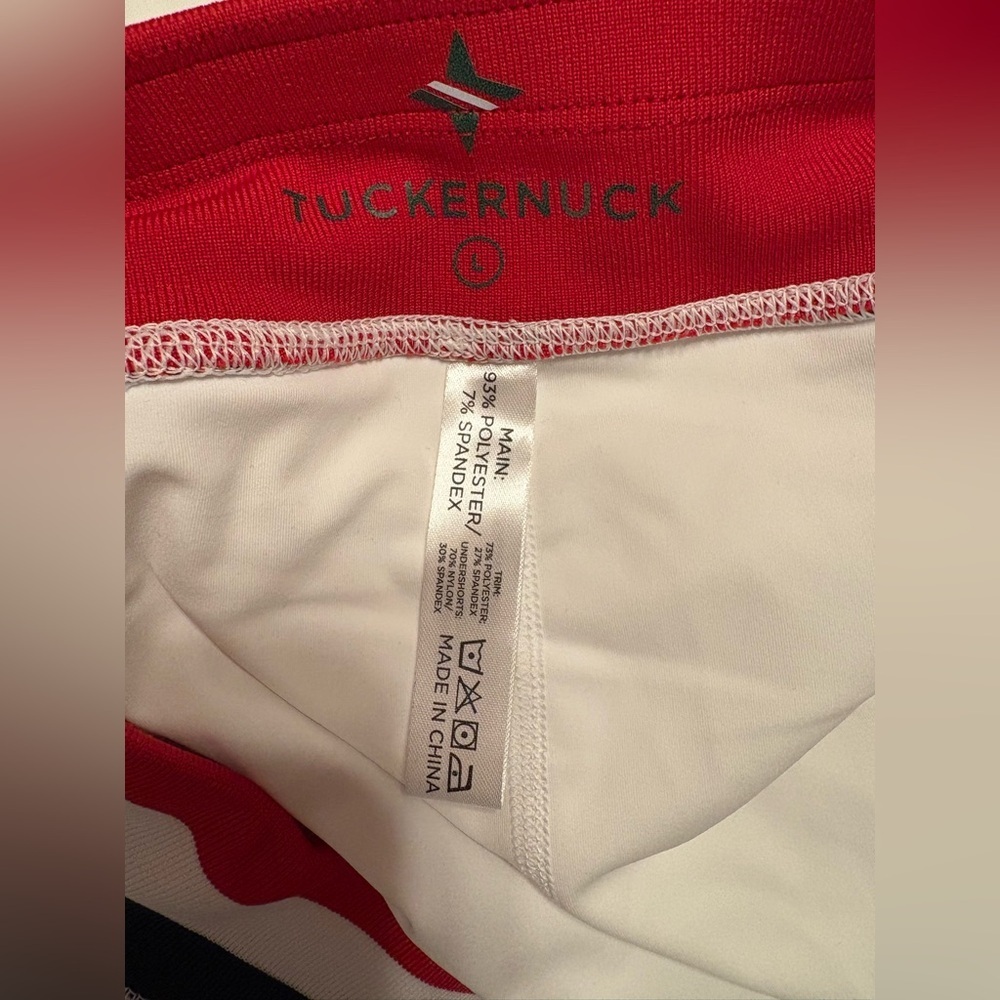 Tuckernuck/Tnuck Sport 14 inch Carly Tennis Skirt in Americana, Size Large, NWT - Picture 15 of 16